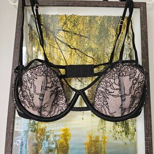 Vs Black Strappy Bra